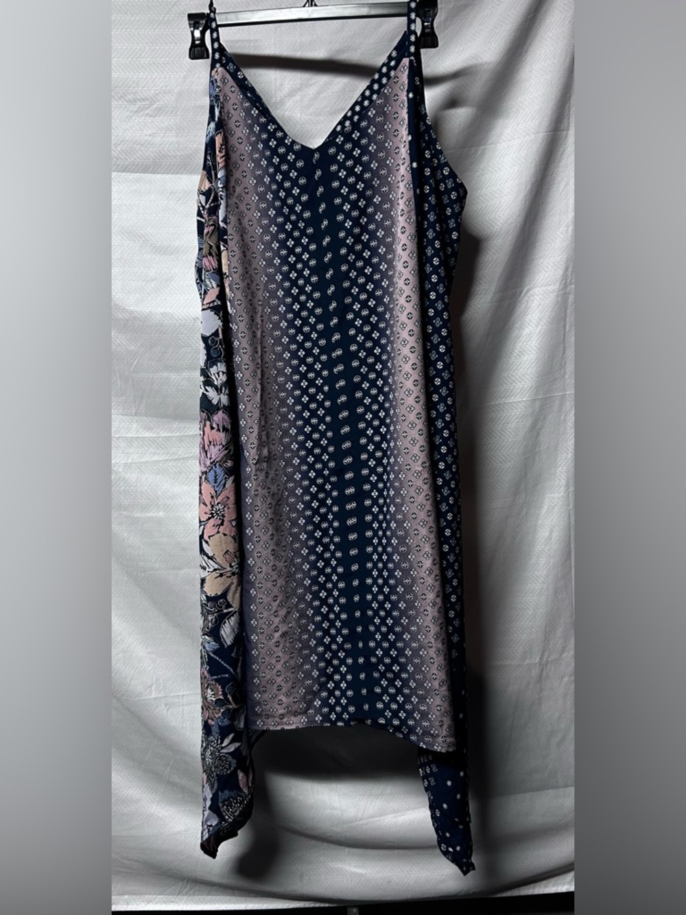 MARK Floral Londar Patchwork Chain Straps Slip Viscose Boho Dress